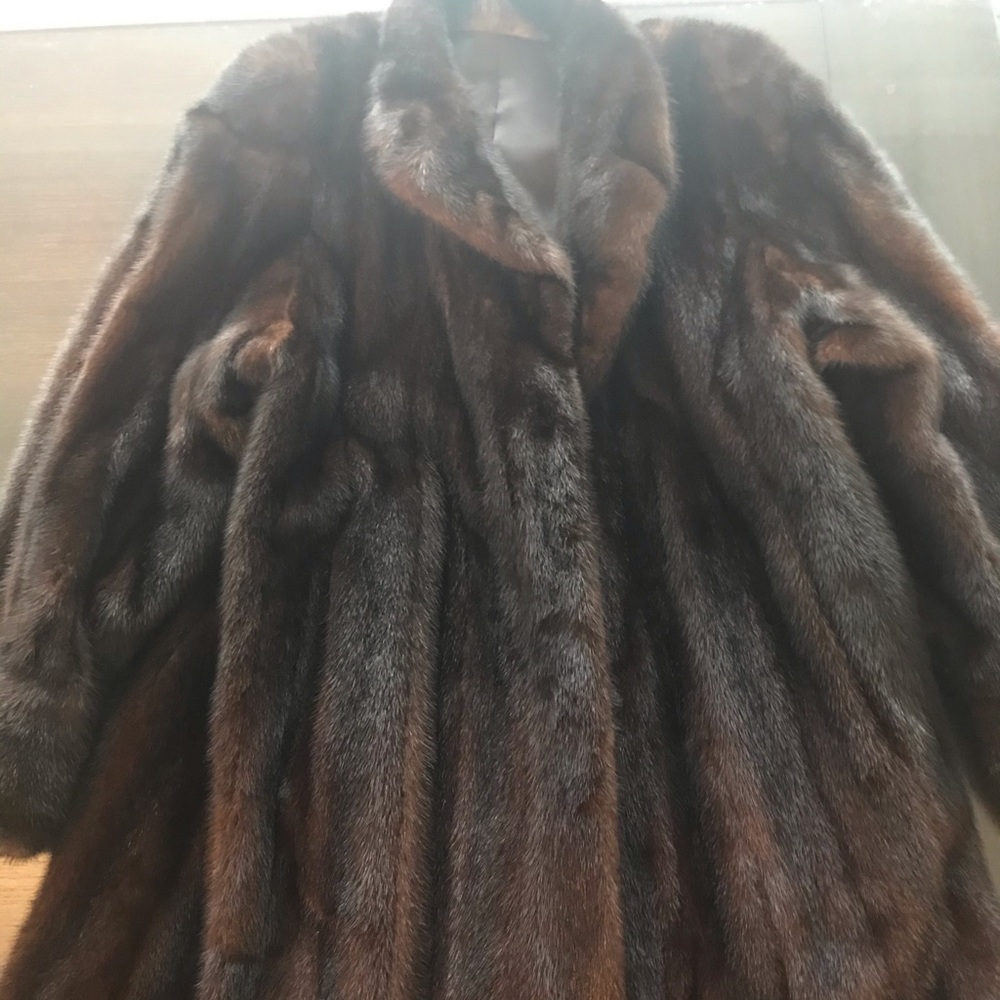 Givenchy Mink Coat Size Medium/Large - image 1